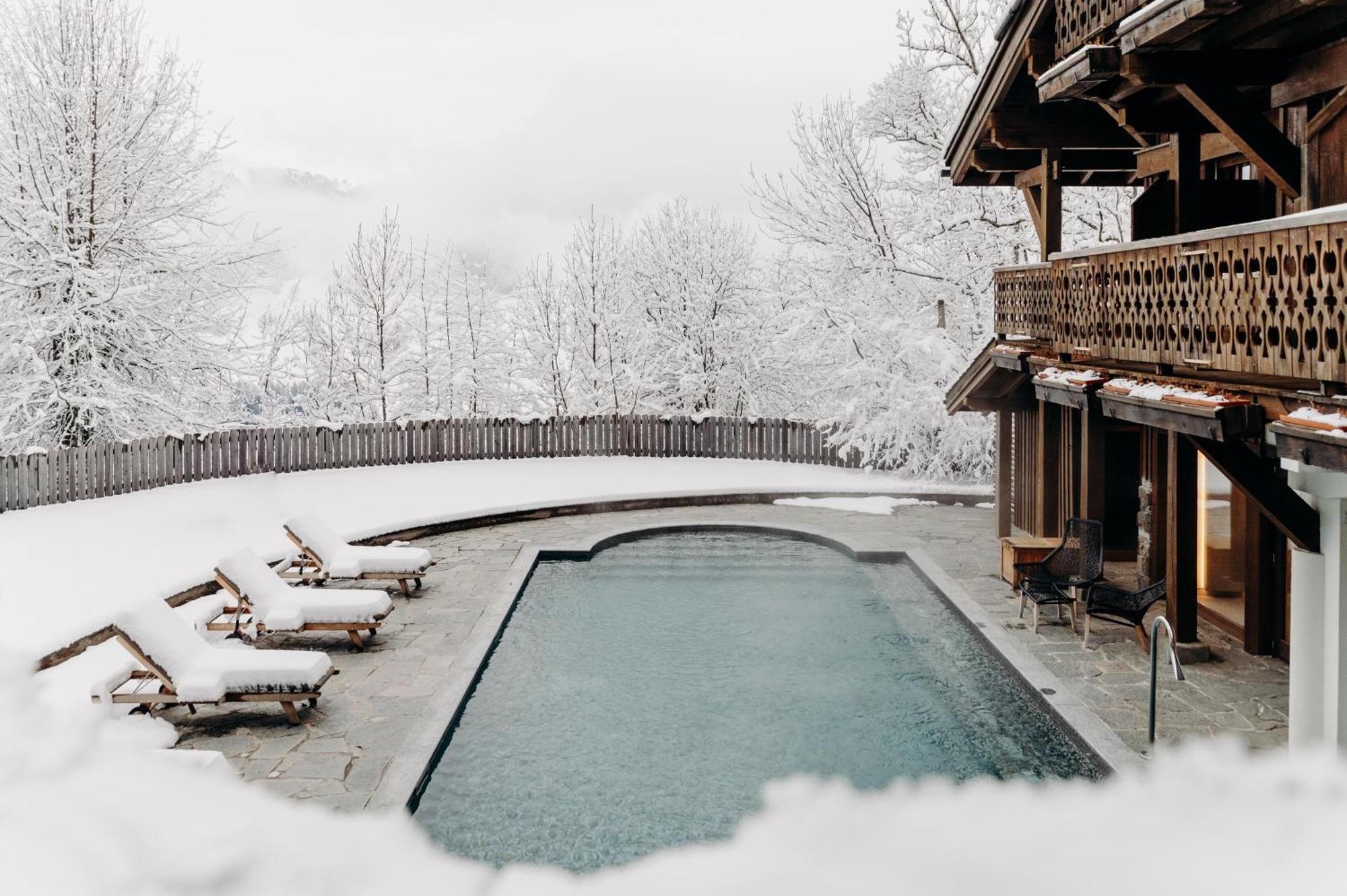 Les Chalets Du Mont D'Arbois & Spa, Megève Exterior foto