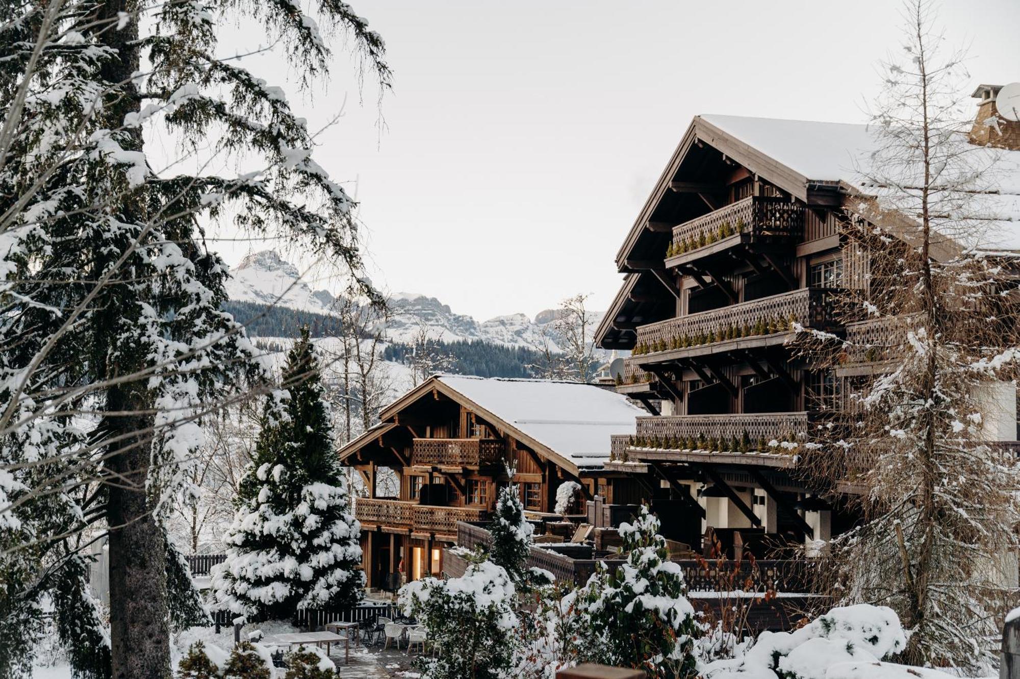 Les Chalets Du Mont D'Arbois & Spa, Megève Exterior foto